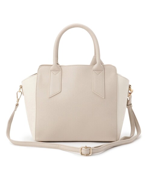 grove(グローブ)の「【人間工学】ノットハンドル2WAYトート(トートバッグ・レディース・ブラック/ナチュラル/ライトグレー系4/サックスブルー系4・00)」の19枚目の写真