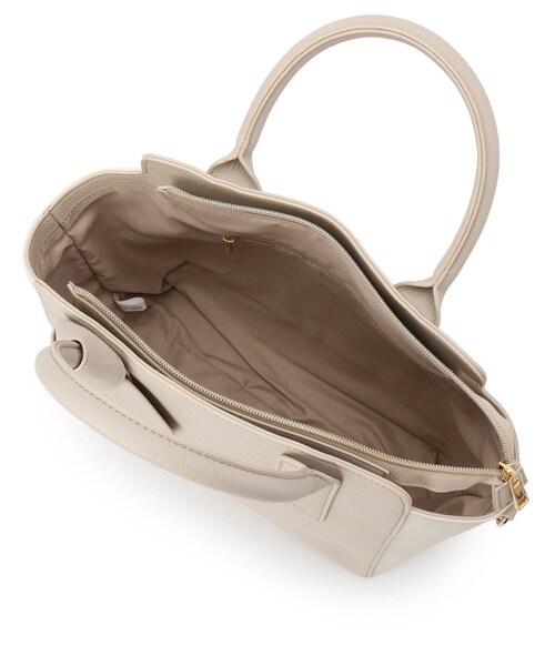 grove(グローブ)の「【人間工学】ノットハンドル2WAYトート(トートバッグ・レディース・ブラック/ナチュラル/ライトグレー系4/サックスブルー系4・00)」の21枚目の写真