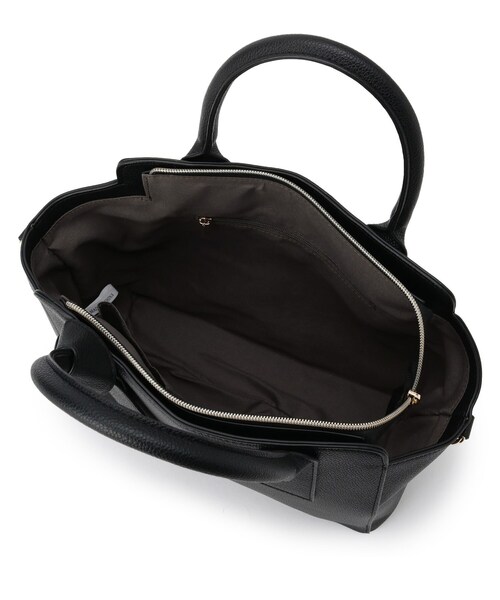 grove(グローブ)の「【人間工学】ノットハンドル2WAYトート(トートバッグ・レディース・ブラック/ナチュラル/ライトグレー系4/サックスブルー系4・00)」の22枚目の写真