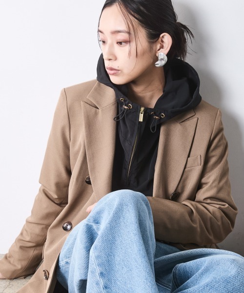 CHIC STYLE（シックスタイル）の「綿100％ワイドルーズデニムパンツ＜大きいサイズ有＞シックスタイル（デニムパンツ・レディース・ブルー系/ネイビー系・68/70/73/76/80/84/88/92/96/98/106）」の19枚目の写真