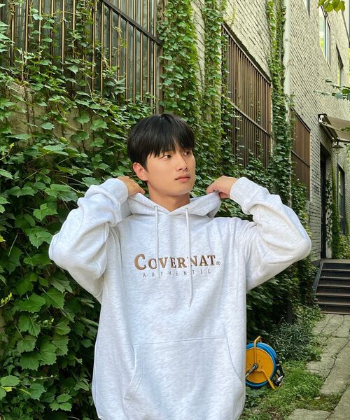 COVERNAT(カバーナット)の「アセンティックロゴフードパーカー ヘザーグレー(パーカー・レディース・その他・LARGE/SMALL/MEDIUM/X-LARGE/XX-LARGE)」の7枚目の写真