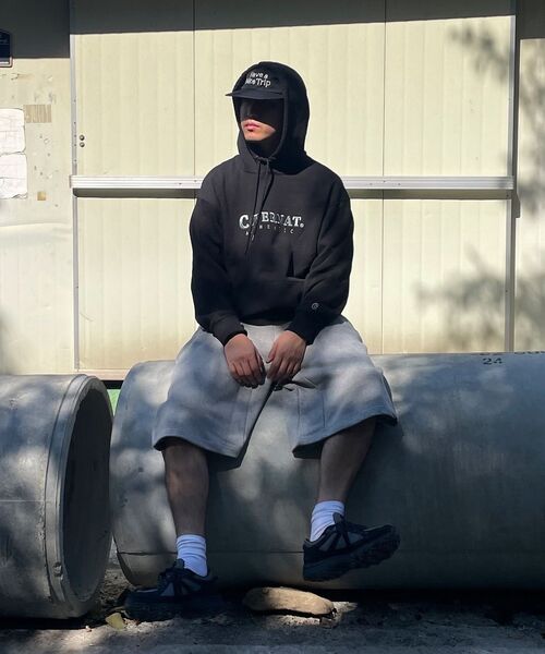 COVERNAT(カバーナット)の「アセンティックロゴフードパーカー ヘザーグレー(パーカー・レディース・その他・LARGE/SMALL/MEDIUM/X-LARGE/XX-LARGE)」の2枚目の写真