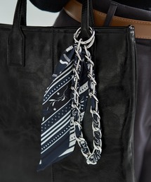 STYLE DELI（スタイルデリ）の「スカーフチェーンWリングチャーム（ネックレス）」