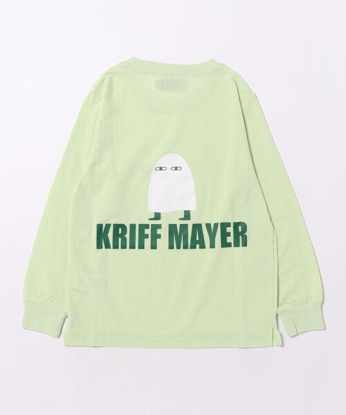 KRIFF MAYER Kid's Collection(クリフメイヤーキッズコレクション)の「UVカットさらロンT(メジェド様)(Tシャツ/カットソー・キッズ・ブラック/ライム/ブルー/グレー・130/120/170/160/150/140)」の16枚目の写真