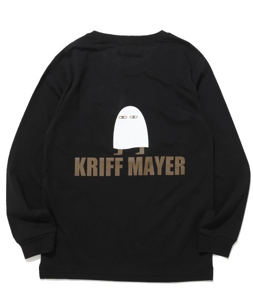 KRIFF MAYER Kid's Collection(クリフメイヤーキッズコレクション)の「UVカットさらロンT(メジェド様)(Tシャツ/カットソー・キッズ・ブラック/ライム/ブルー/グレー・130/120/170/160/150/140)」の12枚目の写真