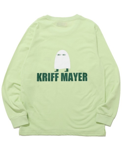 KRIFF MAYER Kid's Collection(クリフメイヤーキッズコレクション)の「UVカットさらロンT(メジェド様)(Tシャツ/カットソー・キッズ・ブラック/ライム/ブルー/グレー・130/120/170/160/150/140)」の6枚目の写真