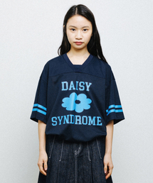 DAISY SYNDROME（デイジーシンドローム）の「DAISY FOOTBALL TEE navy（Tシャツ/カットソー）」
