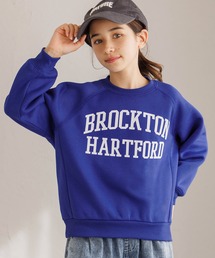 coca（coca）（コカ）の「【WEB限定セール】キッズ　親子お揃い裏起毛ラグランロゴスウェット（スウェット）」