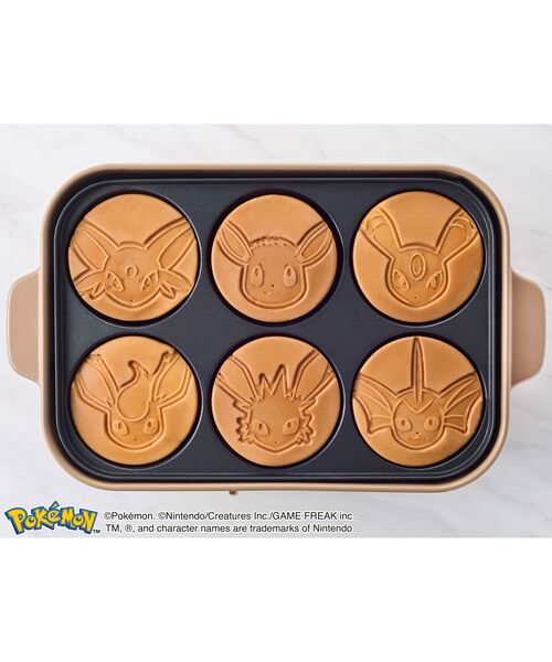 イーブイフレンズ コンパクトホットプレート（キッチン家電）｜BRUNO