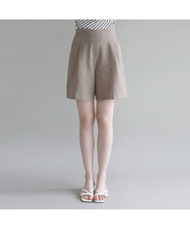 BLANCU（ブランユー）の「ソフトバックバンディングハーフパンツ - ベージュ（その他パンツ）」