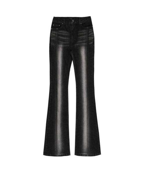 DARLING, YOU'RE BAD(ダーリンユーアーバッド)の「CORSET HIGHLIGHT BOOTS CUT DENIM #NOIR(デニムパンツ・レディース・その他・SMALL/MEDIUM)」の9枚目の写真