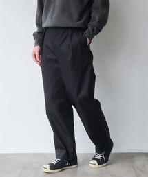【NewAnce】One Tuck Straight Pants -N-Compact Twill Series -/ワンタックストレートパンツ