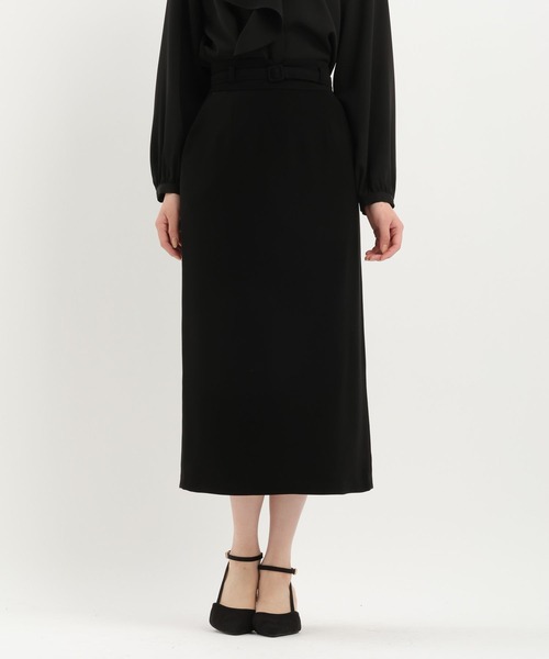 Andemiu（アンデミュウ）の「【WEB限定/T.P.O/2026】ナロースカート607874（スカート・レディース・ブラック系1/ネイビー・LARGE/MEDIUM/SMALL）」の16枚目の写真