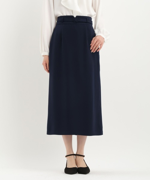 Andemiu（アンデミュウ）の「【WEB限定/T.P.O/2026】ナロースカート607874（スカート・レディース・ブラック系1/ネイビー・LARGE/MEDIUM/SMALL）」の18枚目の写真