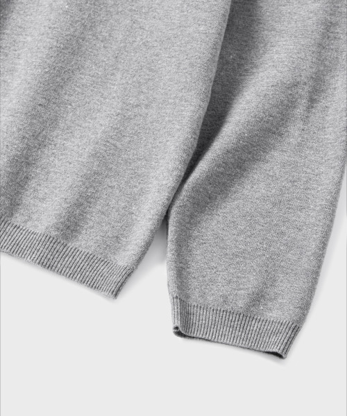NONBLANK(ノンブランク)の「モックネックニット_MEDIUM GREY(ニット/セーター・メンズ・その他・MEDIUM/LARGE/X-LARGE)」の4枚目の写真