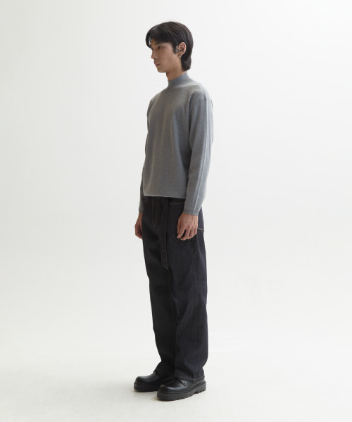 NONBLANK(ノンブランク)の「モックネックニット_MEDIUM GREY(ニット/セーター・メンズ・その他・MEDIUM/LARGE/X-LARGE)」の8枚目の写真