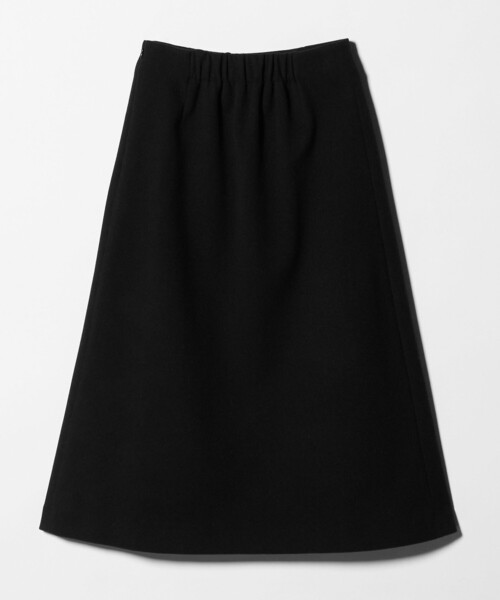 A DAY IN THE LIFE UNITED ARROWS(アデイインザライフユナイテッドアローズ)の「ニットメルトン タック フレアスカート <A DAY IN THE LIFE>(スカート・レディース・ライトグレー/モカ/ブラック・36/38)」の14枚目の写真
