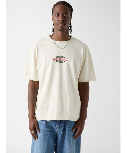 GUESS Originals Short Sleeves Service Station Tee Tシャツ | GUESS