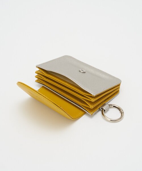 GRAIN（グレイン）の「【GRAIN/グレイン】バイカラーミニマリストウォレット（財布・レディース・シルバー/グリーン/ネイビー・FREE）」の13枚目の写真