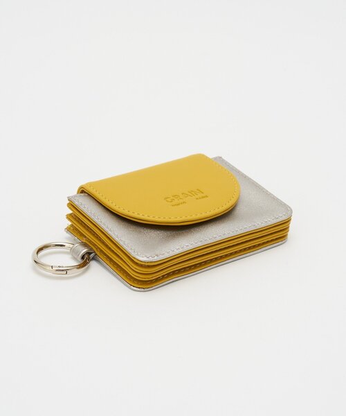 GRAIN（グレイン）の「【GRAIN/グレイン】バイカラーミニマリストウォレット（財布・レディース・シルバー/グリーン/ネイビー・FREE）」の14枚目の写真