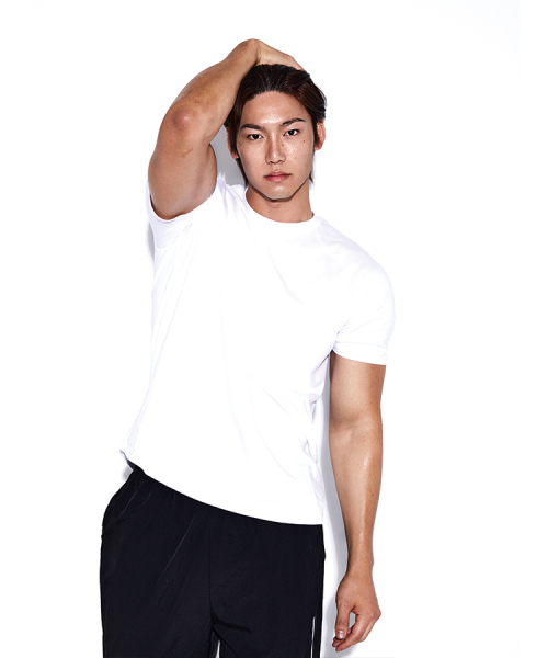 RVD(アールブイディー)の「無地モーダルマッスルフィット半袖Tシャツ(ホワイト)(Tシャツ/カットソー・メンズ・その他・LARGE/X-LARGE/2XL)」の2枚目の写真
