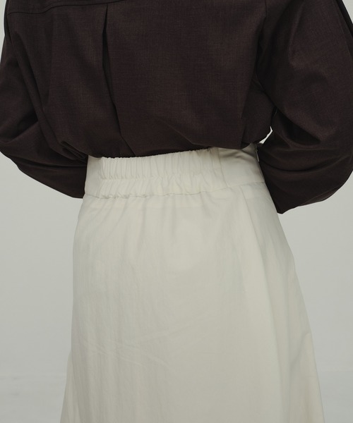 CITY TOKYO(シティトウキョウ)の「Coccon Frame Skirt/コクーンスカート(スカート・レディース・ホワイト/ブラック・1/2)」の11枚目の写真