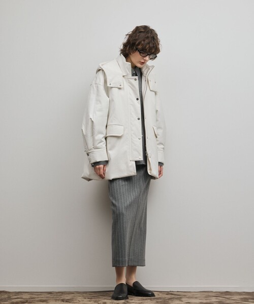 Diagram(ダイアグラム)の「パディングマルチwayコート(その他アウター・レディース・イエロー/ホワイト・36/38)」の2枚目の写真