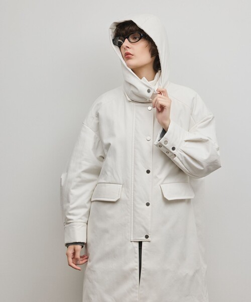 Diagram(ダイアグラム)の「パディングマルチwayコート(その他アウター・レディース・イエロー/ホワイト・36/38)」の8枚目の写真