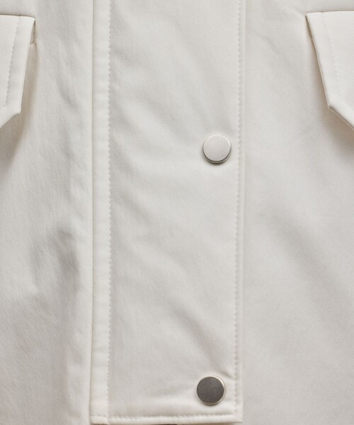 Diagram(ダイアグラム)の「パディングマルチwayコート(その他アウター・レディース・イエロー/ホワイト・36/38)」の10枚目の写真