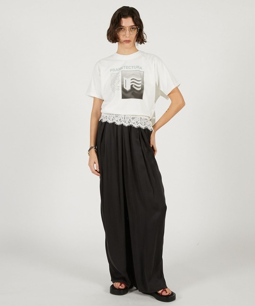 PRANK PROJECT（プランクプロジェクト）の「ダブルTシャツ / Double Sided Tee（Tシャツ/カットソー・レディース・ブラック/ホワイト/ブラウン・FREE）」の11枚目の写真