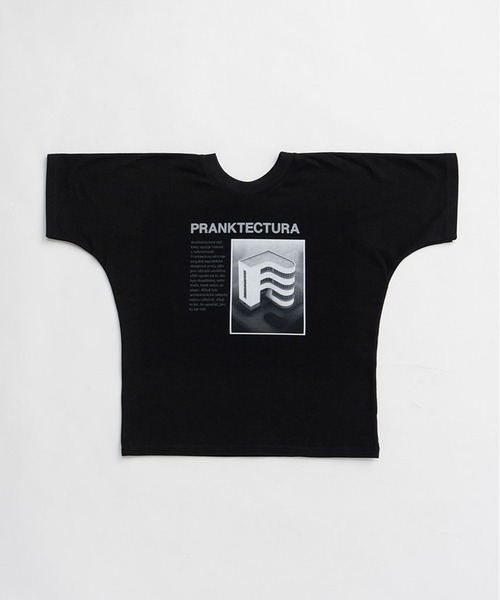 PRANK PROJECT（プランクプロジェクト）の「ダブルTシャツ / Double Sided Tee（Tシャツ/カットソー・レディース・ブラック/ホワイト/ブラウン・FREE）」の5枚目の写真