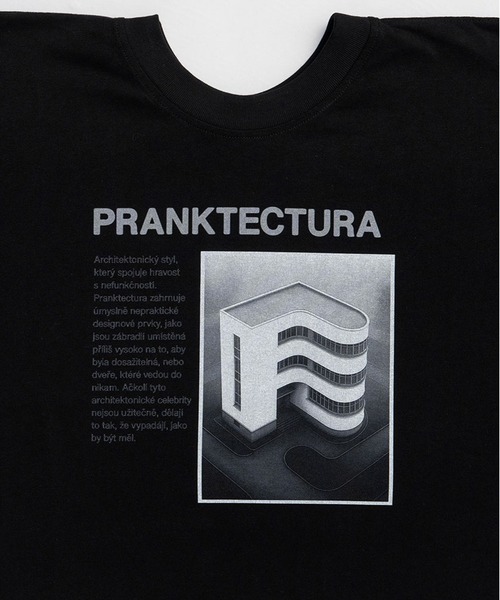 PRANK PROJECT（プランクプロジェクト）の「ダブルTシャツ / Double Sided Tee（Tシャツ/カットソー・レディース・ブラック/ホワイト/ブラウン・FREE）」の9枚目の写真