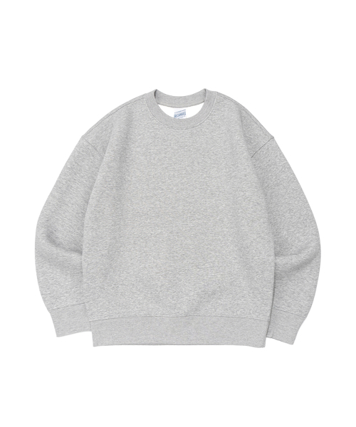 BECANVAS(ビキャンバス)の「BECANVAS FLEECE OVERFIT MTM (MELANGE)(スウェット・レディース・チャコールグレー・LARGE/X-LARGE/MEDIUM/SMALL)」の1枚目の写真