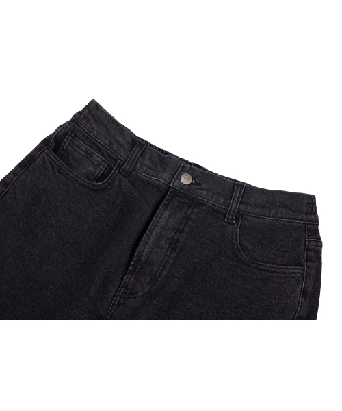 PHILIPPAKER（フィリップペイカー）の「ブルーベース ベーシック テーパード バンディング デニム ブラック（デニムパンツ・メンズ・その他・SMALL/MEDIUM/LARGE/X-LARGE）」の7枚目の写真