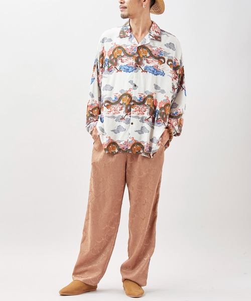 チャイハネ（チャイハネ）の「【チャイハネ】サテンレイMEN'Sパンツ（その他パンツ・メンズ・ブラック/ベージュ/グリーン・FREE）」の17枚目の写真