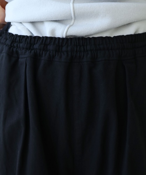 yuni（ユニ　）の「強撚organic cotton hemp drawstrings cocoon パンツ（その他パンツ・レディース・ブラック/ライラック/ベージュ・FREE）」の7枚目の写真