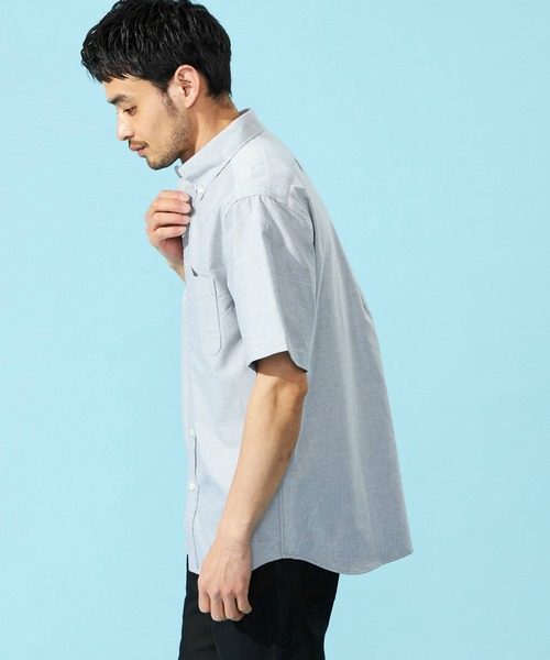 EDWIN(エドウィン)の「EDWIN エドウィン 半袖 ボタンダウンシャツ(シャツ/ブラウス・メンズ・ブラック/ホワイト・SMALL/MEDIUM/LARGE/X-LARGE)」の12枚目の写真
