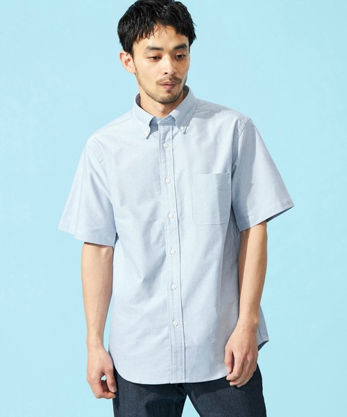 EDWIN(エドウィン)の「EDWIN エドウィン 半袖 ボタンダウンシャツ(シャツ/ブラウス・メンズ・ブラック/ホワイト/ブルー・SMALL/MEDIUM/LARGE/X-LARGE)」の20枚目の写真