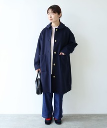 【bulle de savon】ビュルデサボン　中綿　ダッフルコート　美品 bulle de savon｜ビュルデサボンのトピックス「人気のステンカラー