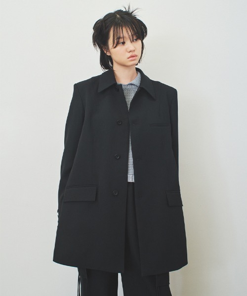 セール】back open jacket（テーラードジャケット）｜soduk（スドーク