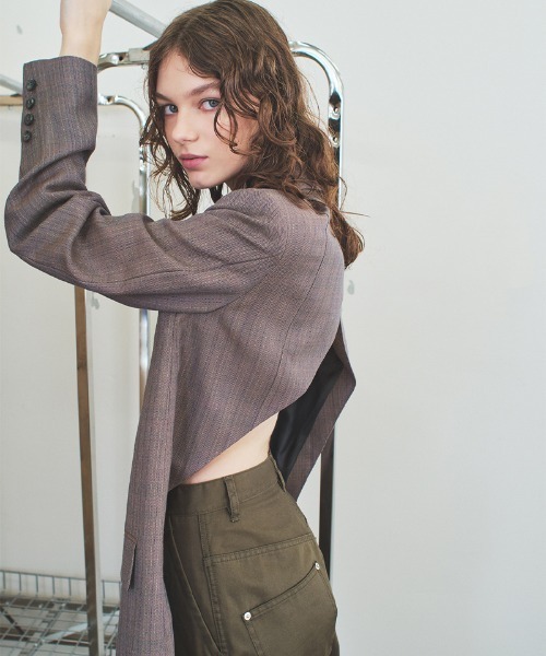 セール】【soduk】back open jacket（テーラードジャケット）｜soduk