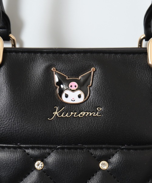 sanrio(サンリオ)の「RBサンリオ合皮フリルプレート2WAY ショルダー(ショルダーバッグ・レディース・ブラック系/ブラック系1/サックスブルー系・FREE)」の5枚目の写真