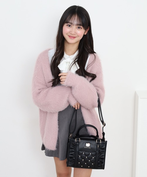 sanrio(サンリオ)の「RBサンリオ合皮フリルプレート2WAY ショルダー(ショルダーバッグ・レディース・ブラック系/ブラック系1/サックスブルー系・FREE)」の22枚目の写真