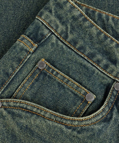 DIME(ダイム)の「DIME/ダイム デニムパンツ Baggy Denim Pants(デニムパンツ・メンズ・ブラウン/ブルー/ブラック/ブルー系その他・28/30/32)」の8枚目の写真