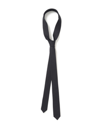 Millo Archive（ミロ アーカイブ）の「スライドダイアグナルスリムタイ [ブラック]（ネクタイ）」