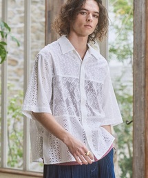 Triple docking lace shirts/トリプルドッキングレースシャツ