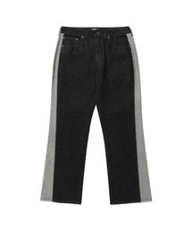 SIDE PANEL BOOTSCUT JEANS_BLACK(NG2FSUD102A)