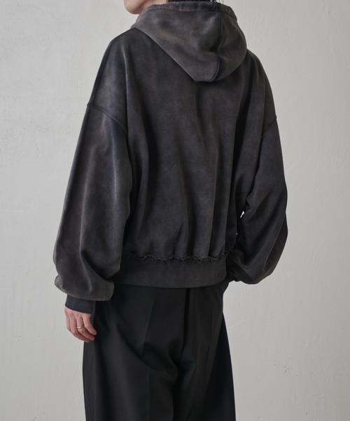 Lui's(ルイス)の「GOATボリュームパーカー(パーカー・メンズ・グレー/ブラック・S/M)」の4枚目の写真