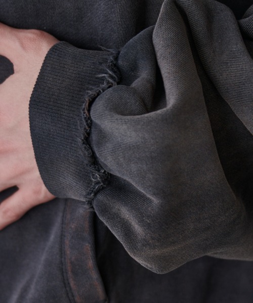 Lui's(ルイス)の「GOATボリュームパーカー(パーカー・メンズ・グレー/ブラック・S/M)」の17枚目の写真