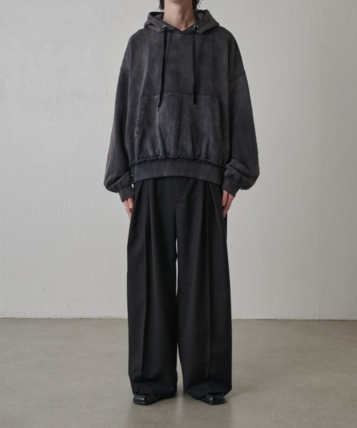 Lui's(ルイス)の「GOATボリュームパーカー(パーカー・メンズ・グレー/ブラック・S/M)」の6枚目の写真